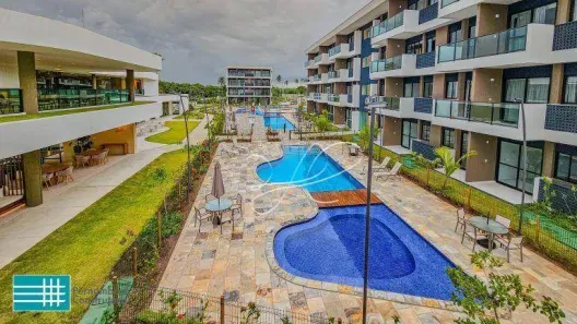 Flat com 1 Quarto para alugar, 33m² no , Ipojuca