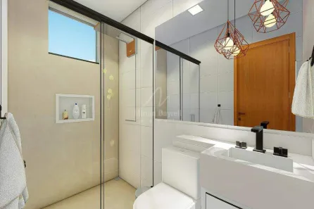 Apartamento com 2 Quartos à venda, 59m² no Caiçara-Adelaide, Belo Horizonte
