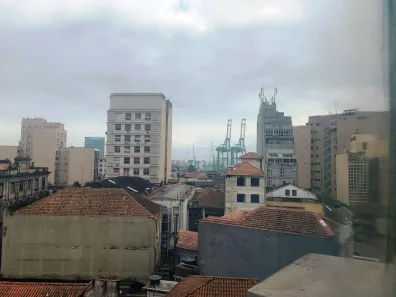 Sala Comercial para alugar, 28m² no Centro, Santos