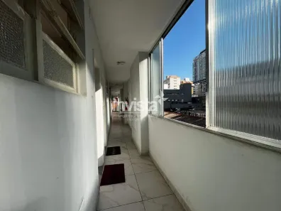 Sala Comercial para alugar, 63m² no Gonzaga, Santos
