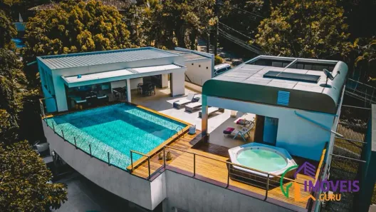 Casa de Condomínio com 6 Quartos à venda, 696m² no Guararú, Guarujá
