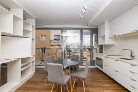 Apartamento com 1 Quarto para alugar, 39m² no Alto da Rua XV, Curitiba