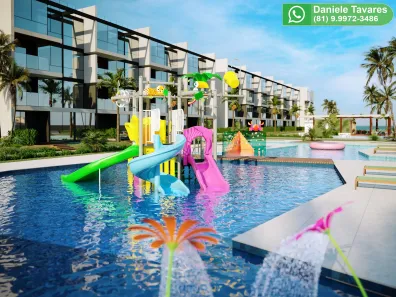 Flat com 2 Quartos à venda, 56m² no N. São do Ó, Ipojuca