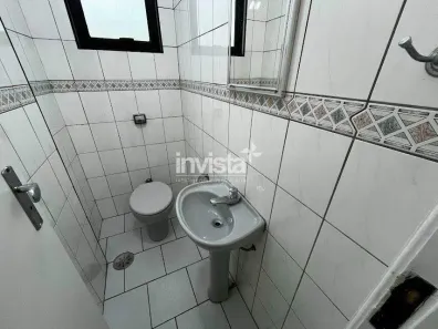 Sala Comercial para alugar, 55m² no Aparecida, Santos
