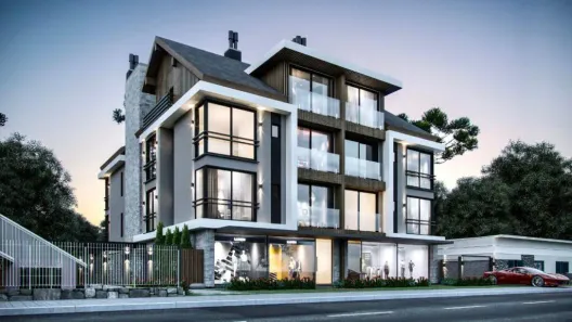 Apartamento com 1 Quarto à venda, 56m² no Bairro Lago Negro, Gramado