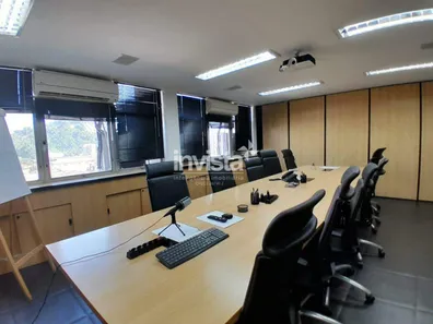 Sala Comercial com 2 Quartos para alugar, 184m² no Centro, Santos