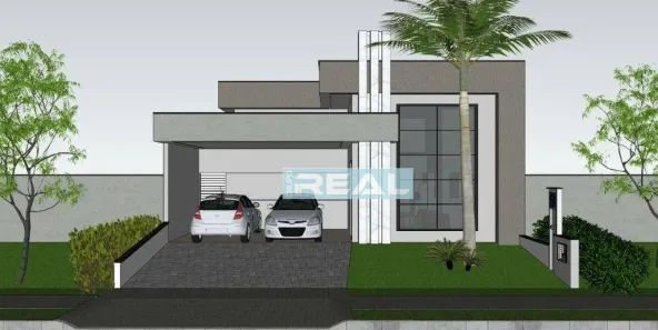 Casa de Condomínio com 3 Quartos para venda ou aluguel, 165m² no Parque Brasil 500, Paulínia