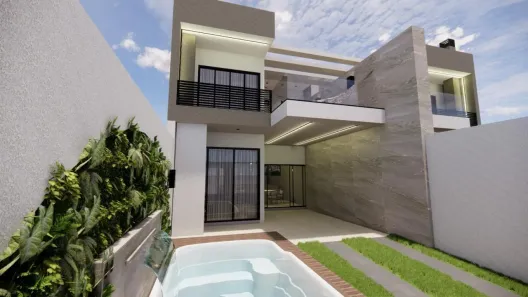 Sobrado com 4 Quartos à venda, 175m² no Marajo, Matinhos