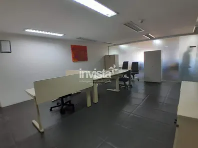 Sala Comercial com 2 Quartos para alugar, 184m² no Centro, Santos