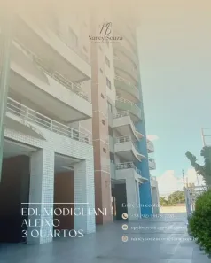 Apartamento com 3 Quartos para alugar, 120m² no Aleixo, Manaus