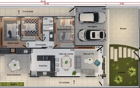 Casa de Condomínio com 3 Quartos à venda, 160m² no Residencial Parque dos Buritis, Lagoa Santa