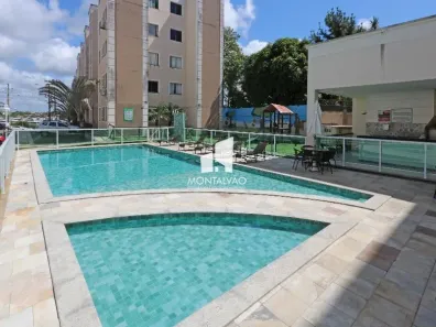 Apartamento com 2 Quartos para alugar, 51m² no Caji, Lauro de Freitas