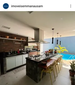 Casa de Condomínio com 4 Quartos à venda, 456m² no Dom Pedro I, Manaus