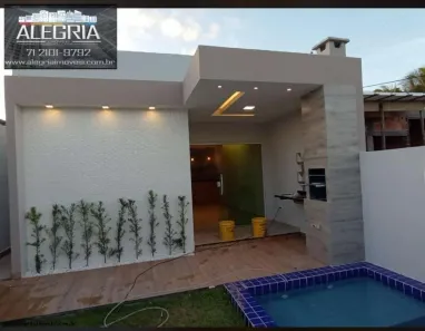 Casa com 2 Quartos à venda, 45m² no Jauá (Abrantes), Camaçari