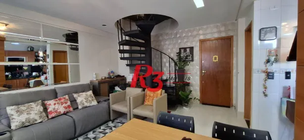 Apartamento com 3 Quartos à venda, 142m² no Boqueirão, Santos
