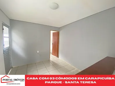Casa com 1 Quarto para alugar, 60m² no Parque Santa Teresa, Carapicuíba