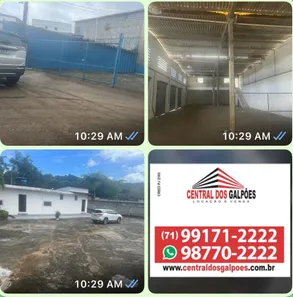 Galpão/Depósito/Armazém para alugar, 550m² no Porto Seco Pirajá, Salvador
