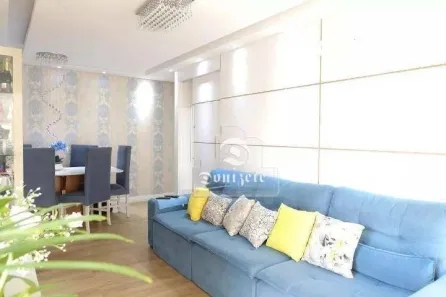 Apartamento com 2 Quartos à venda, 72m² no Vila Assunção, Santo André