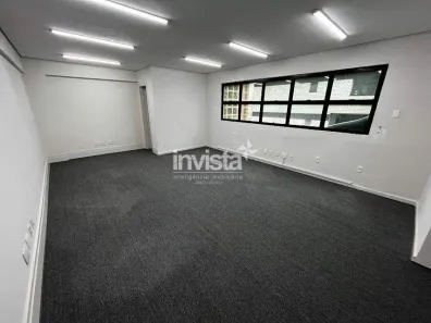 Sala Comercial para alugar, 55m² no Aparecida, Santos