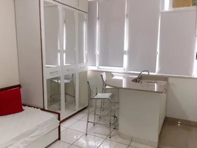 Apartamento com 1 Quarto para alugar, 22m² no Tijuca, Rio de Janeiro