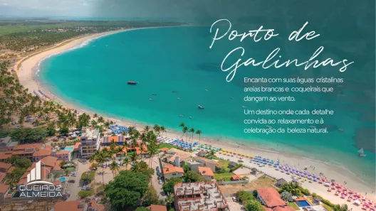 Flat com 1 Quarto à venda, 25m² no Porto de Galinhas, Ipojuca