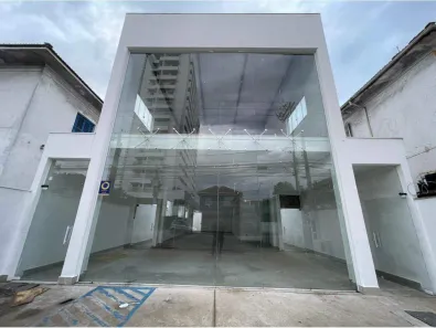 Sala Comercial para alugar, 254m² no Macuco, Santos
