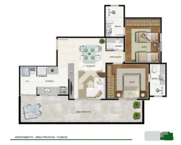 Apartamento com 2 Quartos à venda, 72m² no Cruzeiro, Belo Horizonte