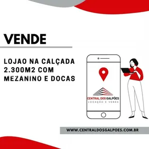 Ponto Comercial à venda, 2300m² no Calçada, Salvador