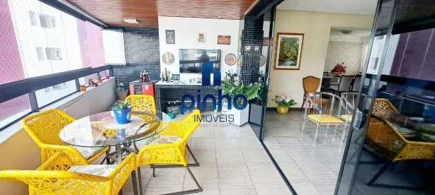 Apartamento com 3 Quartos à venda, 122m² no Pituba, Salvador