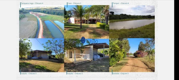 Fazenda/Sítio com 2 Quartos à venda, 450m² no , Gameleira de Goiás