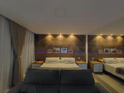 Casa de Condomínio com 4 Quartos para alugar, 588m² no Alphaville (Abrantes), Camaçari