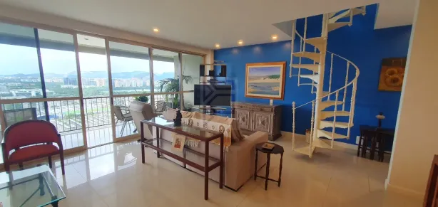 Cobertura com 3 Quartos para alugar, 307m² no Barra da Tijuca, Rio de Janeiro