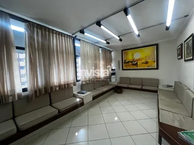 Sala Comercial para alugar, 167m² no Gonzaga, Santos
