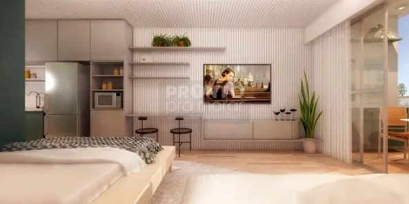 Apartamento com 1 Quarto à venda, 31m² no Centro, Ipojuca