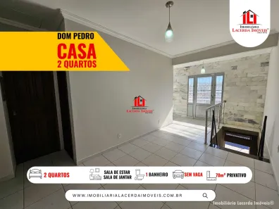 Apartamento com 2 Quartos para alugar, 70m² no Dom Pedro I, Manaus