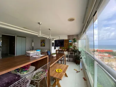 Apartamento com 3 Quartos para alugar, 141m² no Centro, Lauro de Freitas