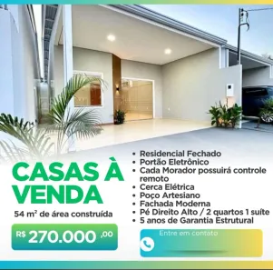 Casa de Condomínio com 2 Quartos à venda, 54m² no Parque 10 de Novembro, Manaus