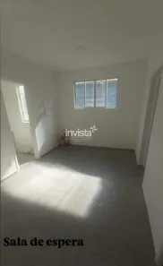 Sala Comercial para alugar, 122m² no Vila Belmiro, Santos