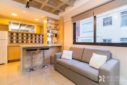 Apartamento com 1 Quarto à venda, 45m² no Farroupilha, Porto Alegre