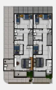 Casa com 3 Quartos à venda, 100m² no Jardim dos Pássaros, Guarujá