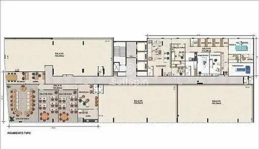Sala Comercial para alugar, 124m² no Raul Veiga, São Gonçalo