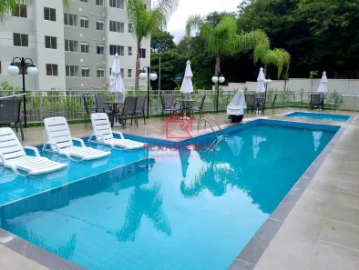 Apartamento com 2 Quartos para alugar, 43m² no Jardim Nova Era, Nova Iguaçu
