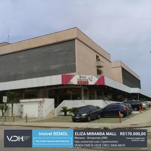 Ponto Comercial com 2 Quartos à venda, 80m² no Japiim, Manaus