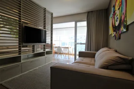 Apartamento com 1 Quarto para alugar, 50m² no Vila Gertrudes, São Paulo