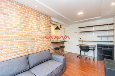 Apartamento com 1 Quarto para alugar, 41m² no São Francisco, Curitiba