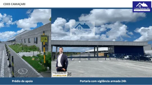 Galpão/Depósito/Armazém para alugar, 1200m² no Pólo Industrial de Camaçari, Camaçari