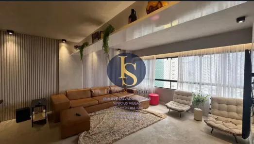 Apartamento com 3 Quartos para alugar, 138m² no Pituba, Salvador