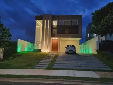 Casa de Condomínio com 5 Quartos à venda, 410m² no Alphaville (Abrantes), Camaçari