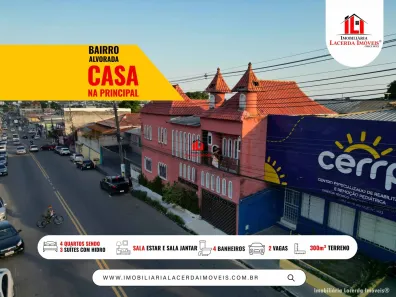 Casa com 4 Quartos à venda, 300m² no Alvorada, Manaus