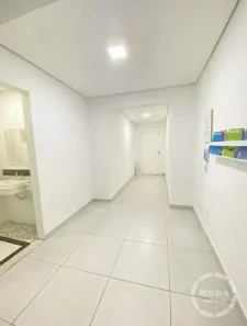 Sala Comercial para alugar, 80m² no Macuco, Santos